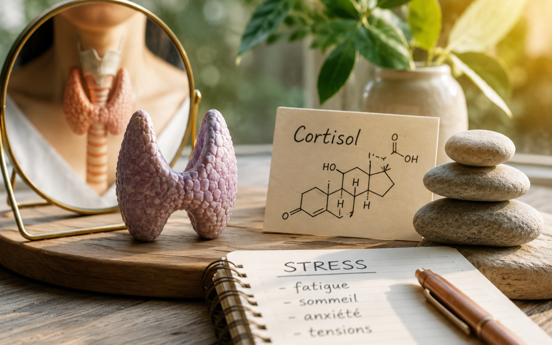 Cortisol, thyroïde et cycle en vrac : comment le stress dérègle tes hormones